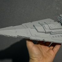 Small Imperial Star Destroyer 3D Printing 494153