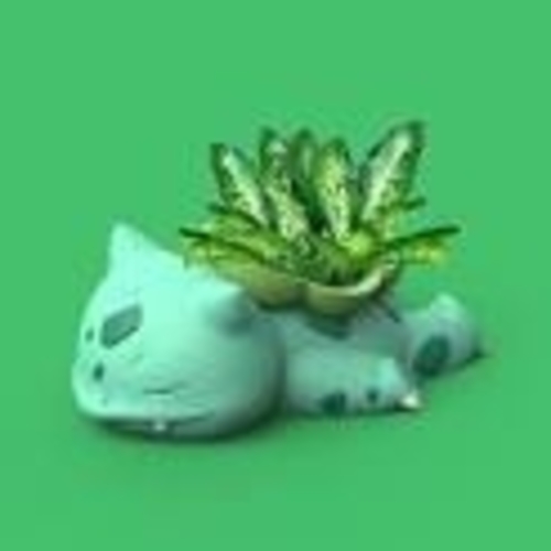 Bulbasaur Planter 3D Print 494169