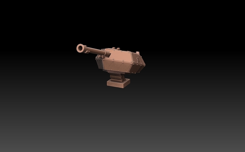 Tank And Artillery Cannons 3D Print 494201