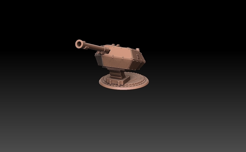 Tank And Artillery Cannons 3D Print 494202