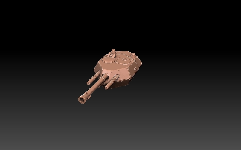 Tank And Artillery Cannons 3D Print 494205