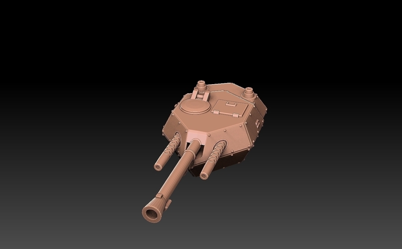 Tank And Artillery Cannons 3D Print 494207