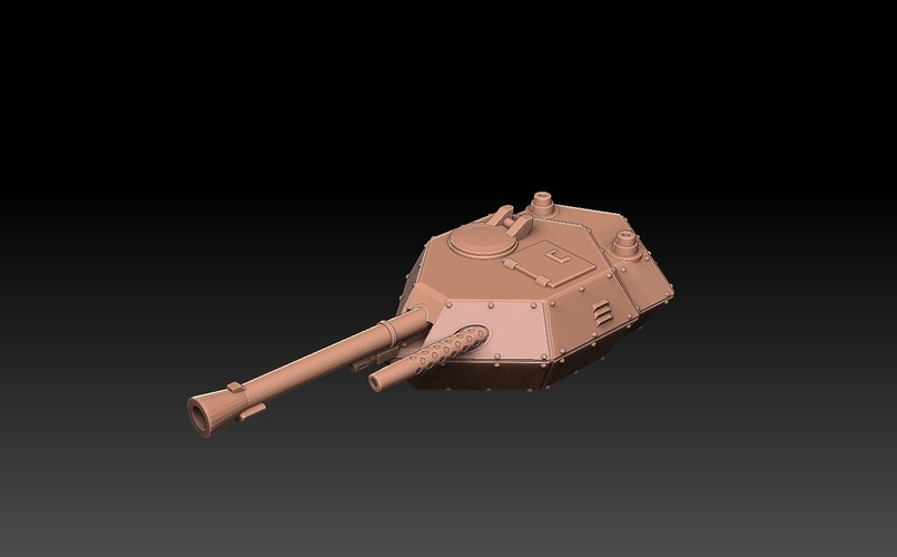 Tank And Artillery Cannons 3D Print 494208