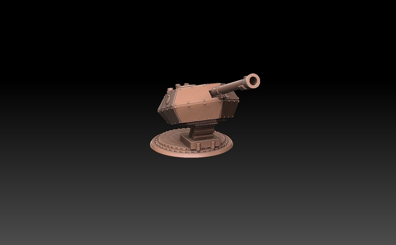 Tank And Artillery Cannons 3D Print 494211