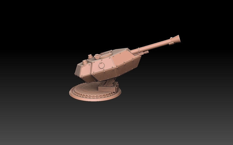 Tank And Artillery Cannons 3D Print 494212