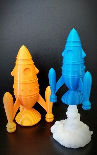Dreamo's Rocket 3D Print 49426