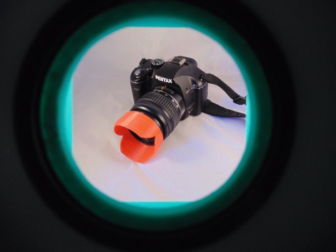 Square Camera Sun Lens Cap - Generic  3D Print 49436