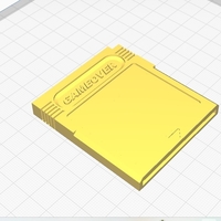 Small GAMEBOY Cartridge 3D Printing 494422