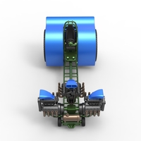 Pulling tractor with 3 engines V8 Version 6 Scale 1:25 - Thumbnail 6