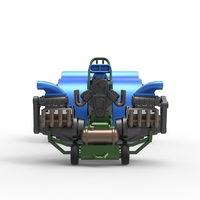 Pulling tractor with 3 engines V8 Version 6 Scale 1:25 - Thumbnail 7