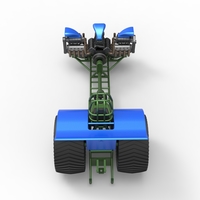 Pulling tractor with 3 engines V8 Version 6 Scale 1:25 - Thumbnail 13