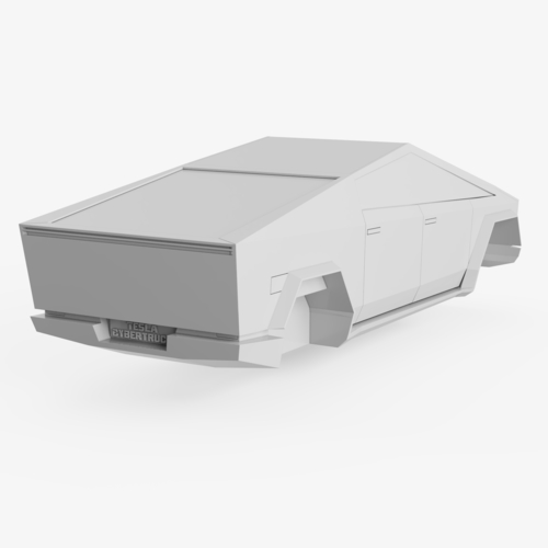 Tesla Cybertruck Cover 3D Print 494505