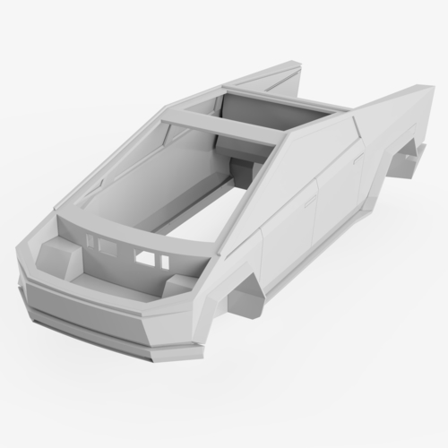 Tesla Cybertruck Cover 3D Print 494510