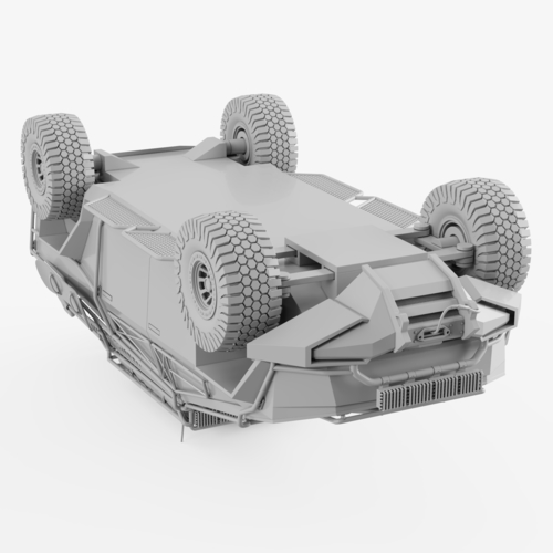 Tesla Cybertruck SUV 3D Print 494529