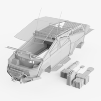 Tesla Cybertruck SUV Cover - Thumbnail 13