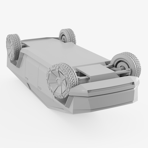 Tesla Cybertruck 3D Print 494559