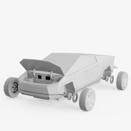 Tesla Cybertruck 3D Print 494561