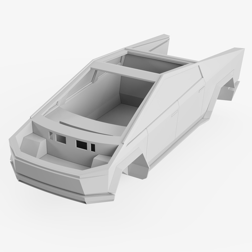 Tesla Cybertruck 3D Print 494563