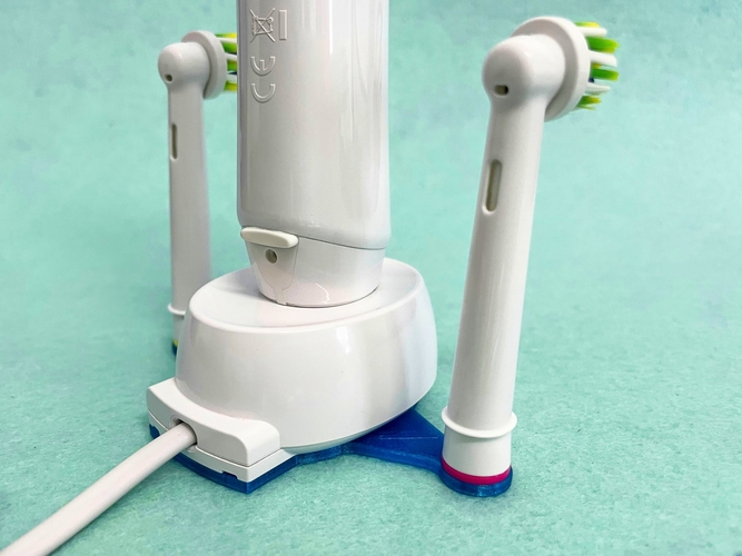 Toothbrush base for Braun Oral B electric toothbrush 3D Print 494604