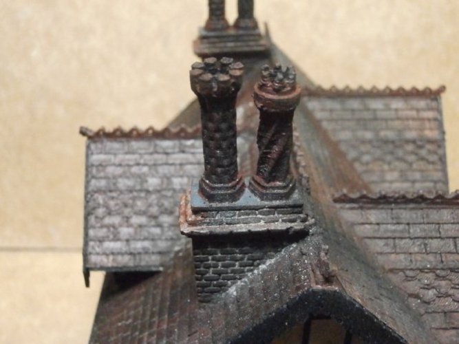 SCALEPRINT TUDOR BUILDING SMALL TAVERN 3D Print 49472