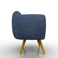 Small Single Seat Sofa Chair- Jeans Couch-2 3D Printing 494768