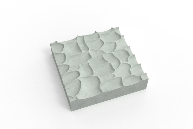 hammered mosaic   3D Print 494802