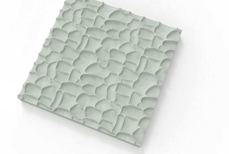 hammered mosaic   3D Print 494815