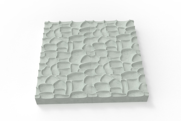 hammered mosaic   3D Print 494816