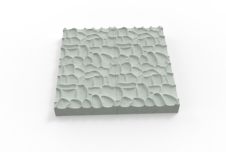 hammered mosaic   3D Print 494819