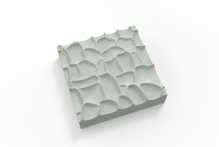 hammered mosaic   3D Print 494820