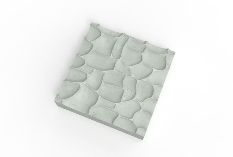 hammered mosaic   3D Print 494822