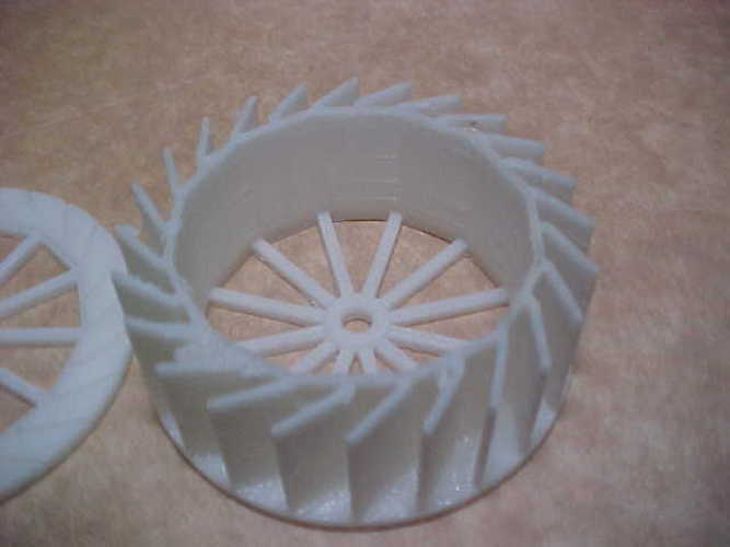 SCALEPRINT WATER WHEEL OVERSHOT 3D Print 49483