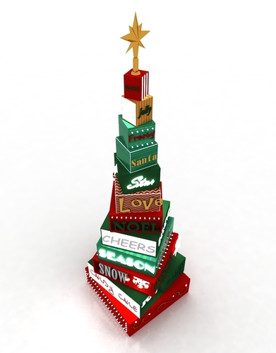 Christmas Tree -BOX 3D Print 494830