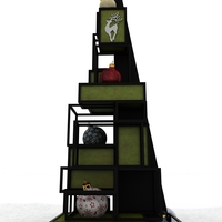 Wireframe Christmas Tree - Thumbnail 2