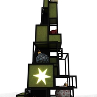 Wireframe Christmas Tree - Thumbnail 3