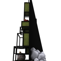 Wireframe Christmas Tree - Thumbnail 4