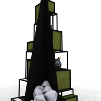 Wireframe Christmas Tree - Thumbnail 5