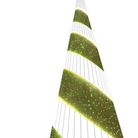 Twisted Mirrors Christmas Tree - Thumbnail 4