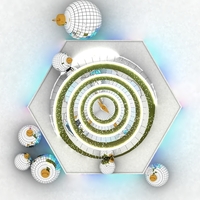 Twisted Mirrors Christmas Tree - Thumbnail 5