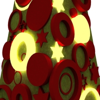 Light Rings Christmas Tree - Thumbnail 3