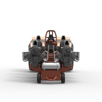 Pulling tractor with 6 engines V8 Version 3 Scale 1:25 - Thumbnail 7