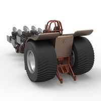 Pulling tractor with 6 engines V8 Version 3 Scale 1:25 - Thumbnail 12