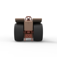 Pulling tractor with 6 engines V8 Version 3 Scale 1:25 - Thumbnail 14