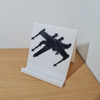 Small Star Wars X Wing Phone Stand 3D Printing 494914
