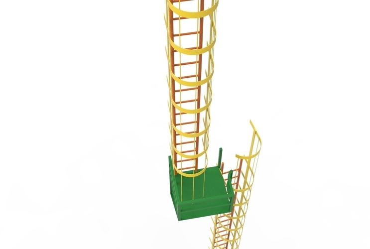 tower ladder 3D Print 494938