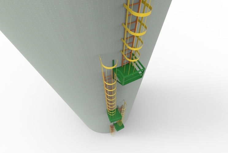 tower ladder 3D Print 494947