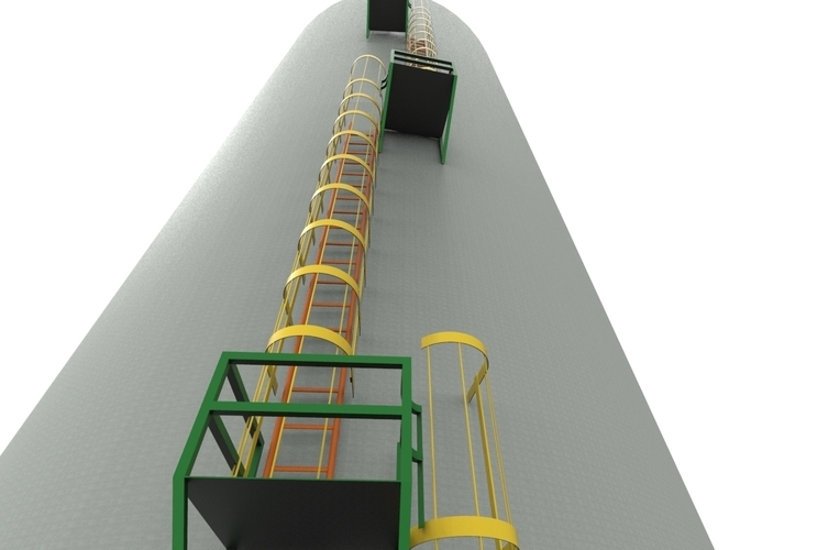 tower ladder 3D Print 494951