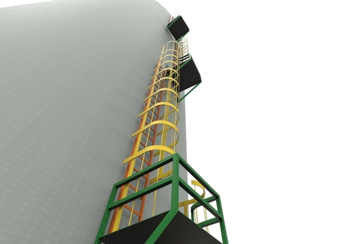 tower ladder 3D Print 494952
