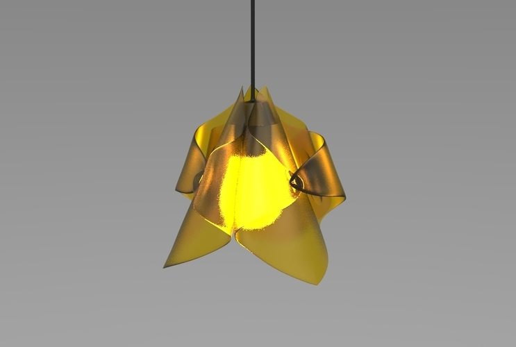 Napkin chandelier 3D Print 494993