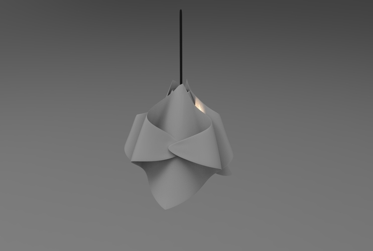Napkin chandelier 3D Print 494996